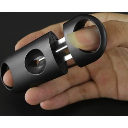 Cigar Cutter Sharp Stainless Steel Cigar Guillotine Pocket V-Cut Clipper Cigar Accessories Scissors