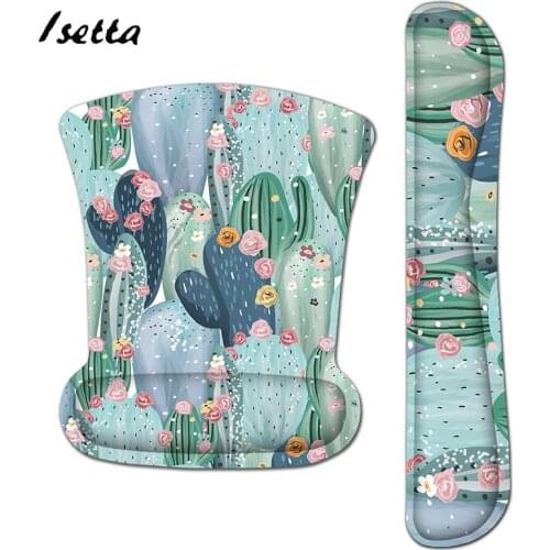 Wrist Mouse Pad Keyboard Rubber Mouse Pad Wrist Rest Table Computer Mat Custom Mouse Pad