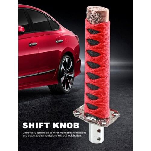 Shift Knob Manual Automatic Car Samurai Sword Gear Shifter For Peugeot 106 206 306 406 207 307 407 C4 Accessori