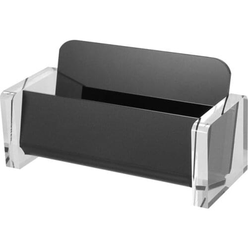 1Pcs Card Holder Durable Plastic Practical Multifunctional Note Display Stand Business Card Stand Card Display Holder for Office