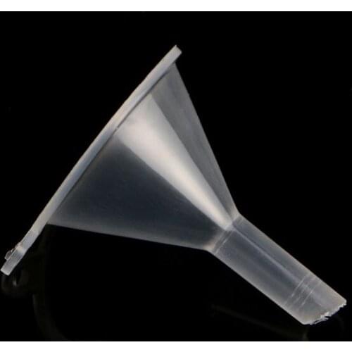 10Pcs Plastic Small Funnels For Perfume Liquid Essential Oil Filling Empty Bottle Packing Tool