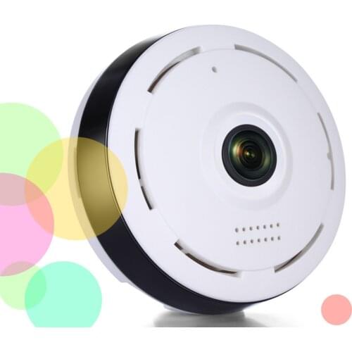Mini Fisheye Panoramic 360 Degree Wifi Camera Home Security Surveillance Wireless Camcorder P2P 1080P HD Mini Cam