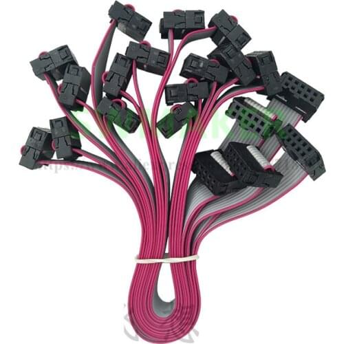 2pcs Reprap 3D printer LCD2004 LCD12864 display line/cable 10PIN data line 60/70/80cm