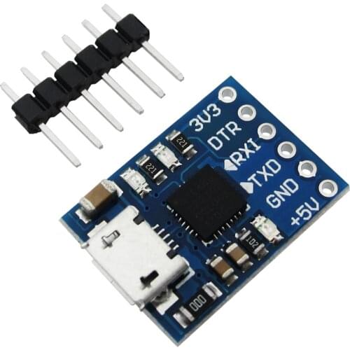 5pcs/lot CP2102 MICRO USB to UART TTL Module 6Pin Serial Converter UART STC Replace FT232 NEW