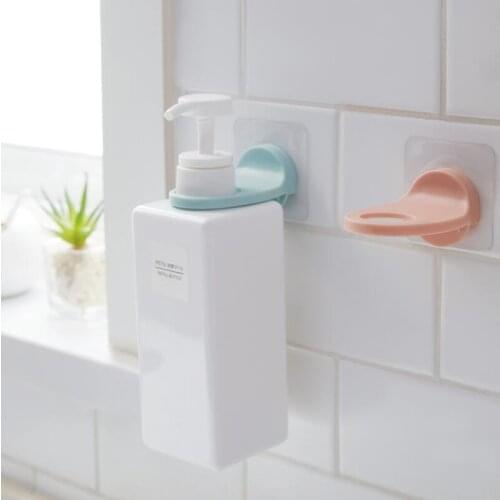 A2870 Shower Gel Bottle Rack Shampoo Hand Sanitizer Bathroom Storage Bathroom Storage Rack Traceless Hook
