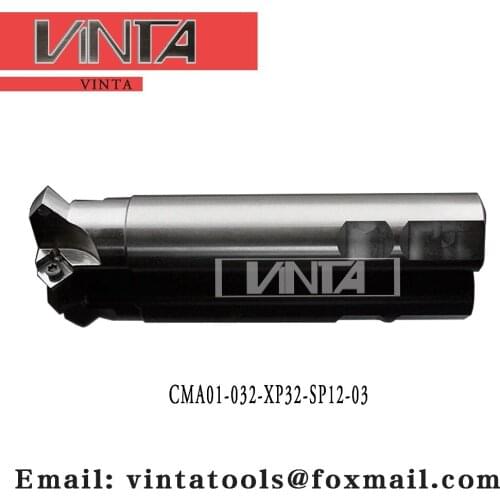 Free shipping CMA01-032-XP32-SP12-03 Chamfer Milling Tools for Inserts SPMT120408