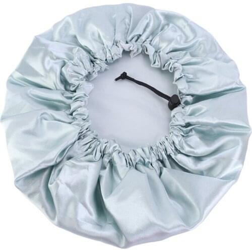Styling Kids And Womens Hair Cap For Sleeping Hat Double-Layer PE Waterproof Kitchen Dust Polyethylene Chemotherapy Bath