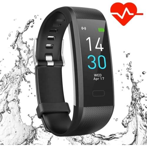 Fitness Tracker Activity Tracker Watch with Heart Rate Monitor, Pedometer IP68 Sleep Monitor Step Counter for women men