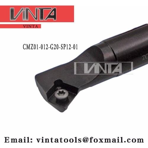 Free shipping CMZ01-012-G20-SP12-01 Chamfer milling tools for Inserts SPMT120408
