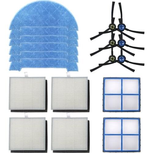 Hepa filter Side Brush Mop pad Primary Filter for ilife V8 V8s X750 X800 X785 V80 vacuum cleaner part Replacement Kits