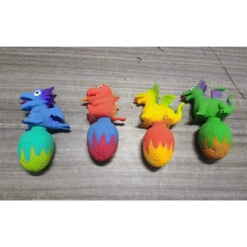 Novelty Toy Instant Transformation Toy Popout Toy for Kid Adults Realistic Dinosaur Cartoon Set Prank Toy Reversible Toy