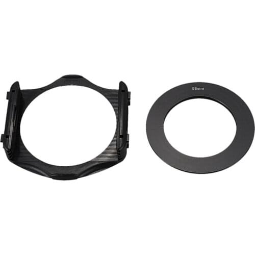 58mm Adapter Ring + 3-Slot Filter Holder for Cokin P Series Camera