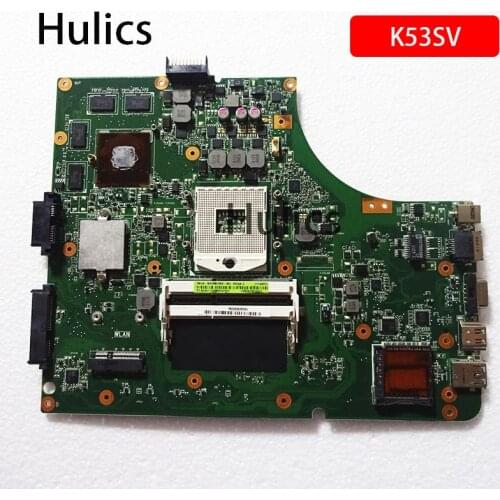 Hulics Original K53SV mainboard for Asus K53SV A53S K53S K53SC K53SM Laptop Motherboard 2GB BOARD main board