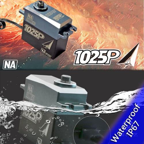 RC car plane boat Model metal servos KKPIT HV CLS 1025P IP67 Waterproof 4.8-9V voltage trax axial tamiya yokomo upgrade parts