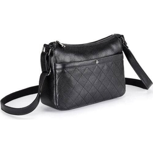 Fashion Brand Handbags Casual Womens Hand Bags Classic Design Genuine Leather Crossbody Bags Women Shoulder Bags Female Cowhide