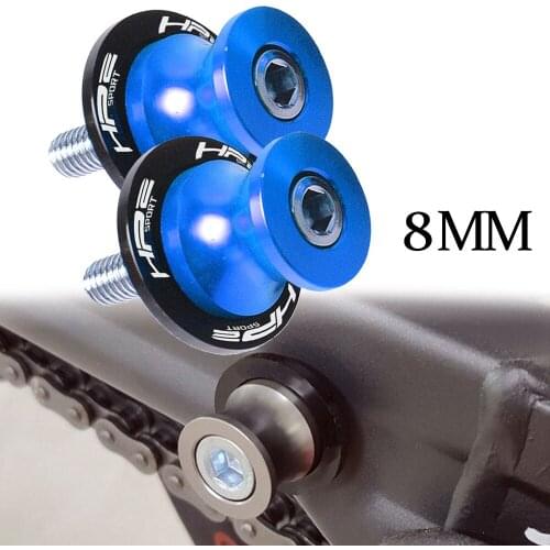 Motorcycle Swingarm Slider Spools CNC Aluminum 8mm/10mm Stand Screws Cover FOR BMW HP2SPORT HP2 SPORT 2007 2008 2009 2010 2011