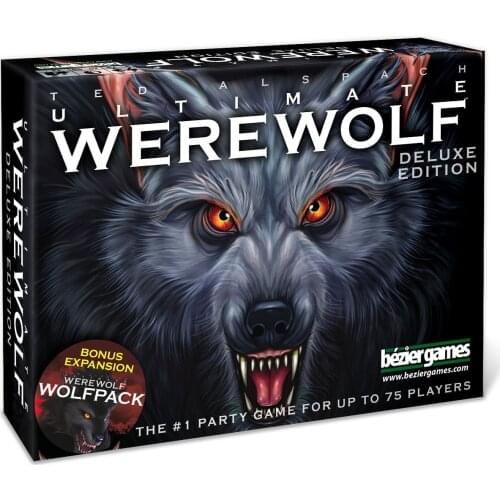 English version Board Games Toys One Night Ultimate Werewolf Friends Party Christmas Gift Burning Brain Toy Werewolf Kill Type