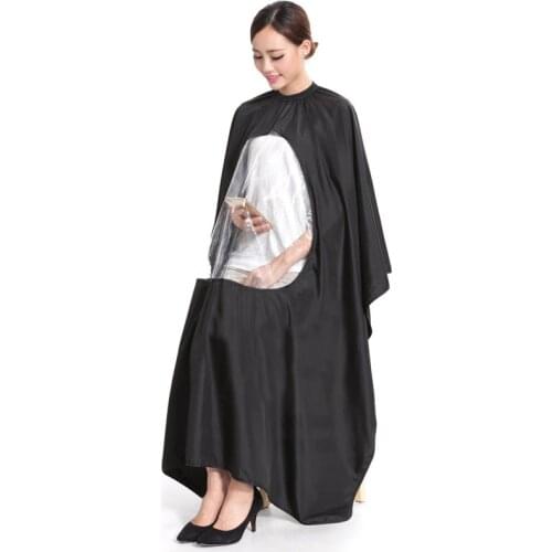 New Hot Hairdressing Cloth Cape Gown Transparent New Waterproof Display Window Haircut Barbers Covers Wrap Pro Styling Tools