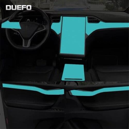 NEW material Sticker For Tesla model S transparent TPU Film stickers for Tesla model S model X model-3 console Car Accessories