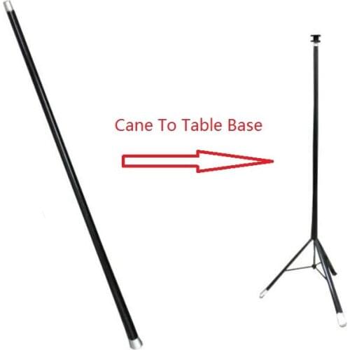 Cane to Table Base Magic Tricks Stage Close Up Illusions Accessories Gimmick Prop Magicians Can Used with Hat Table Magie Comedy