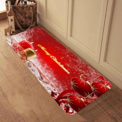 Christmas Rug 3D RUG Hallway Carpets and Rugs for Bedroom Living Room Carpet Kitchen Bathroom Anti-Slip Floor Mats 3D Mat