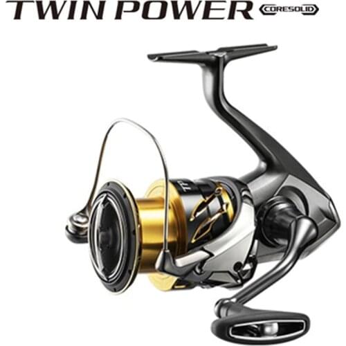 2020 NEW Original SHIMANO TWINPOWER Spinning Fishing reel 9BB+one roller clutch HAGANE Body