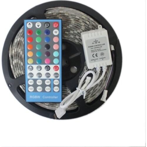 LED Strip SMD 5050 RGBW 12V Flexible Light RGBWhite / Warm White60Leds/m Waterproof Ip65 Strip5m/lot