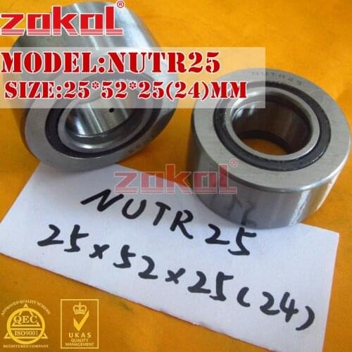 ZOKOL NUTR25 bearing Roller Cam Follower Bearing 25*52*25mm