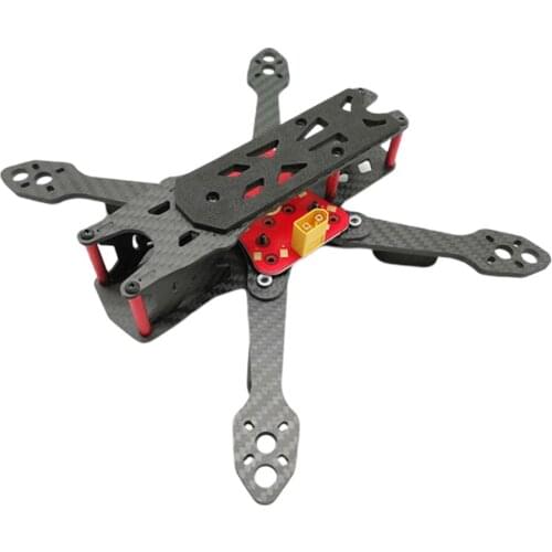 1 Set Carbon Fiber Drone Body Frame Rack Kits FPV Racing Drone Replacement Parts