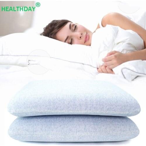 1PC Soft Comfort Sleeping Pillow Orthopedic Neck and Shoulder Relaxing Bed Pillow Bedding Pillow 54x35cm home decoration
