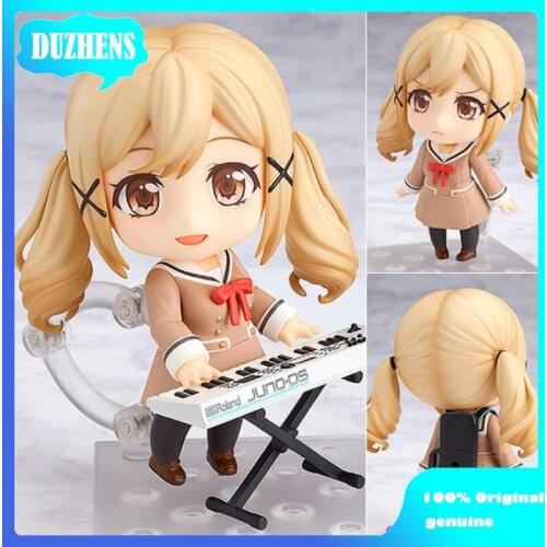 Original genuine Anime BanG Dream! Arisa Ichigaya Q version figma PVC Action Figure Anime Figure Model Toys Figure Doll Gift