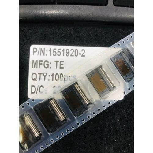 1551920-2 38 Position ZQSFP+ Receptacle Connector Solder Surface Mount, Right Angle