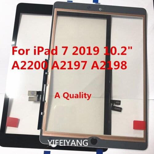 20pcs OEM A quality For iPad 10.2 2019 A2200 A2197 A2198 Touch Screen Screen Digitizer Glass Sensor Assembly
