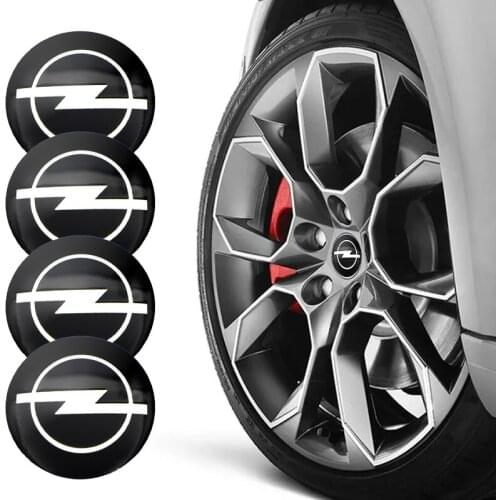 4pcs 56mm Car Wheel Center Hub Caps Cover Rim Sticker Badge Emblem for Opel Astra H G J Insignia Mokka Zafira Corsa Vectra C D