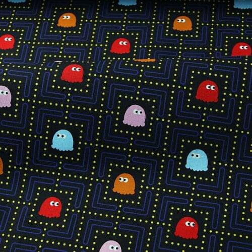 50*140CM Easter Bunny Plain Printed Cotton fabric Clothing Sewing Quilting Fabrics Needlework Material DIY Handmade Cloth