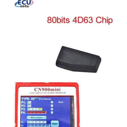 80bits BIT 4D63 Chip for Ford / for Mazda ID4D63 CARBON VIRGIN TRANSPONDER CHIP