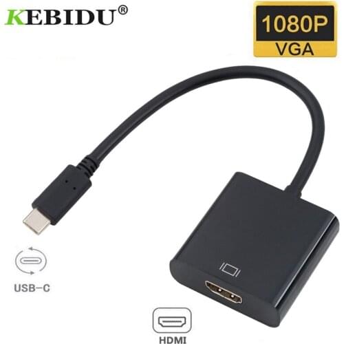 Type C 3.1 Male to Female USB C to HDMI -compatible Adapter 4K Adapter Converter for MacBook Chrome book Samsung HTC HUAWEI LG