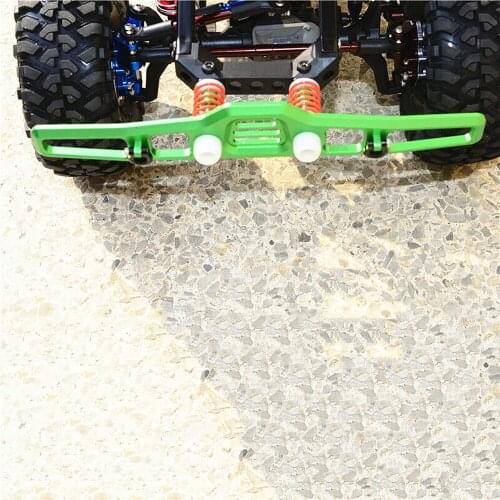 Aluminum Alloy Front Bumper w/ D-Ring Protective Bar for TRAXXAS TRX-4 82056-4 RC Crawler Car