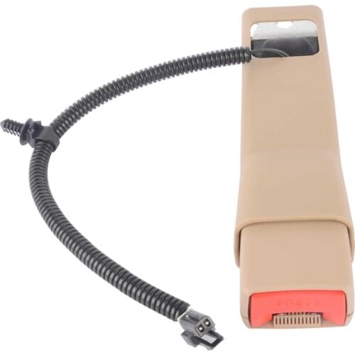 AP02 Drivers Seat Belt Buckle Tan 19121538 For Chevrolet Tahoe GMC Sierra 2500 HD