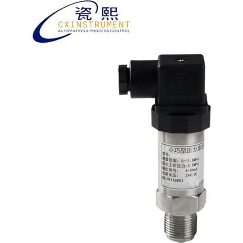 Digital Differential Pressure Sensor With -0.1...0~100Mpa Range Hirschman Connector Diffusion of silicon Core Pressure Sensor