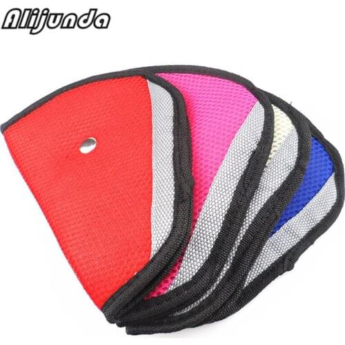 Alijunda Triangle baby child car seat belt adjustment device for Cadillac Chevrolet Kia Hyundai Honda Toyota Lexus Mitsubishi