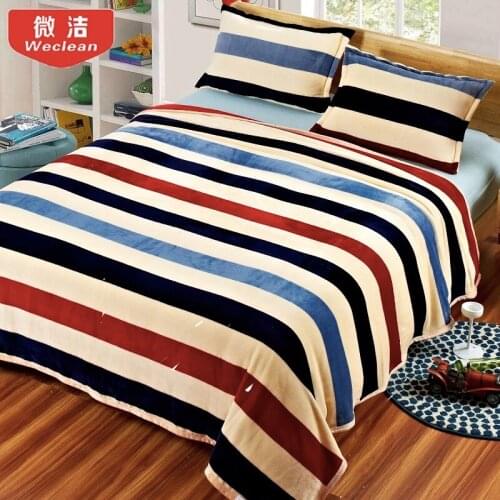 Coralline sheet blanket thickened winter air conditioning blanket pile blanket nap student single double blanket