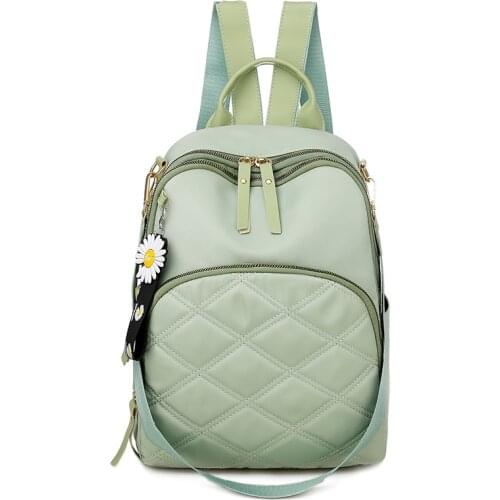 Girls Kawaii Fashion Backpack Oxford Waterproof Cloth Nylon Rucksack School College Bookbag Women Shoulder Purse Bags Sac A Dos