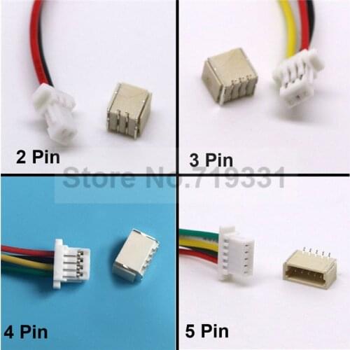 Mini Micro SH 1.0mm 2 3 4 5 6 7 8 9 12 Pin SH 1.0mm Connector with Wires Cables 10sets