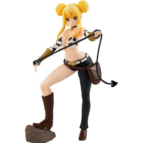 Pre-Sale Fairy Tail Lucy Heartfilia Japan Anime Figure Collectibles Model Toys Anime Gift PVC Model Cartoon Toy Desktop Ornament
