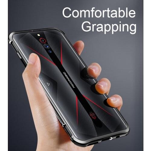 Shockproof Metal Bumper Case For ZTE Nubia Red Magic 5G 5S Case Luxury Aluminum Cover Coque For Nubia Red Magic 3 3S 5G 5S Funda