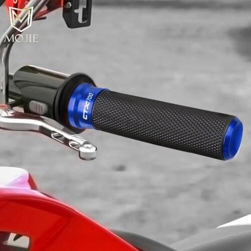 7/8" 22MM Motorcycle Handle Bar Grips For Honda CTX700 CTX 700 2014-2016 2015 Scooter Handlebar Cover Grips With End Moto Racing