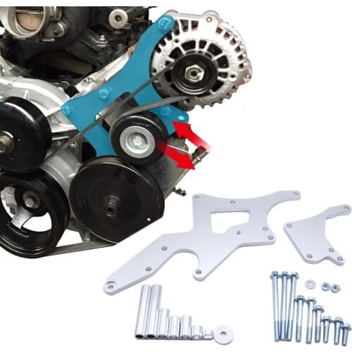 LS Engine Serpentine Bracket Alternator & Power Steering Pump Fits for GM Car & Trucks GM Truck & SUV 1999-2013