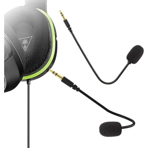 Replacement Mic 3.5mm for Turtle Beach Microphone for Headset for Kingston Hyperx mic Replacement