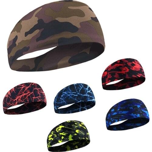 Unisex Sports Sweat Sweatband Headband Yoga Gym Running Stretch Head Band